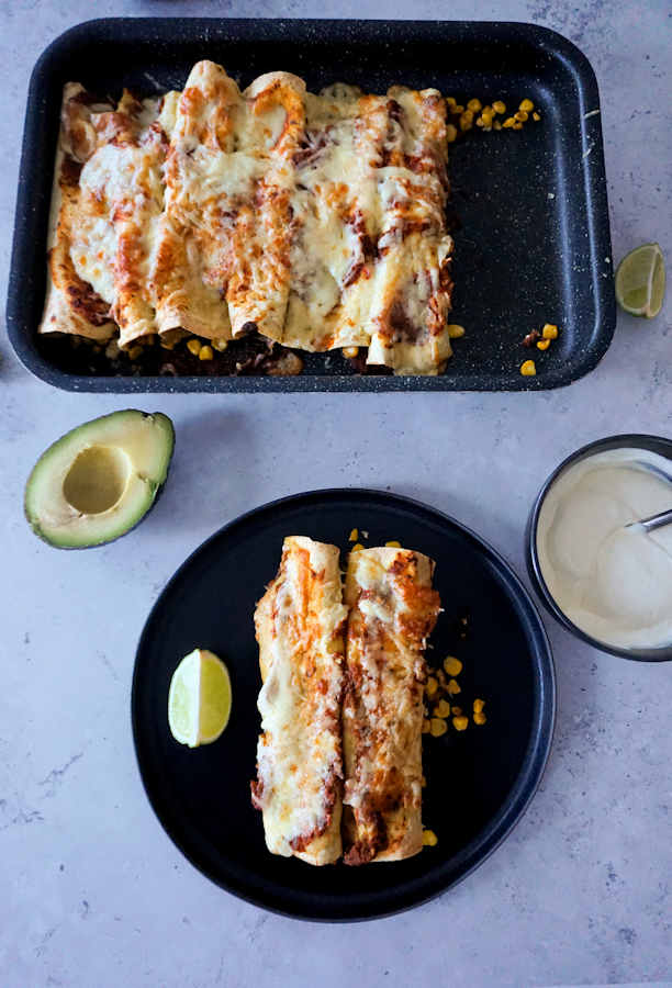 Bacon And Sweetcorn Enchiladas Recipe Cuisine Fiend